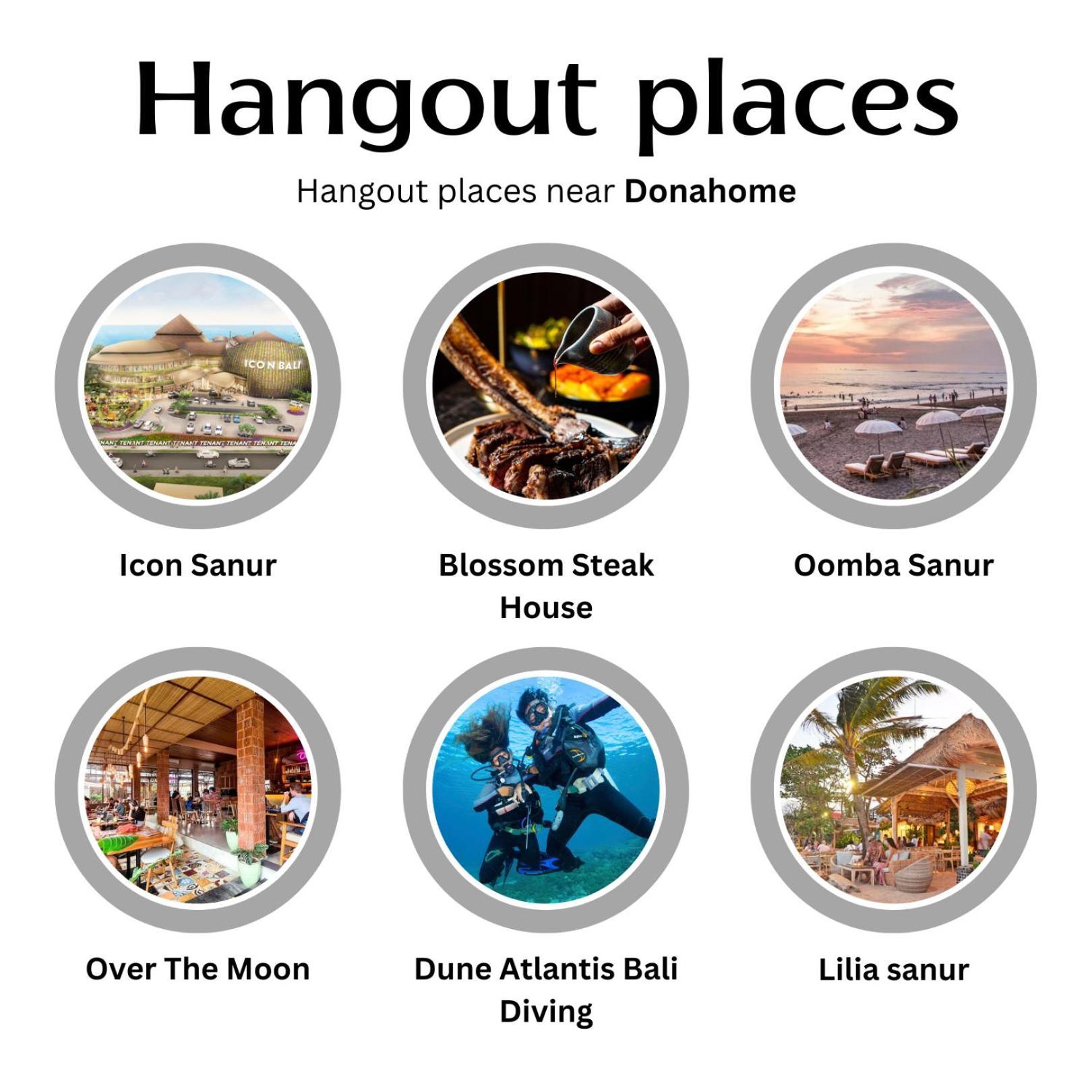Donahome Sanur Buitenkant foto